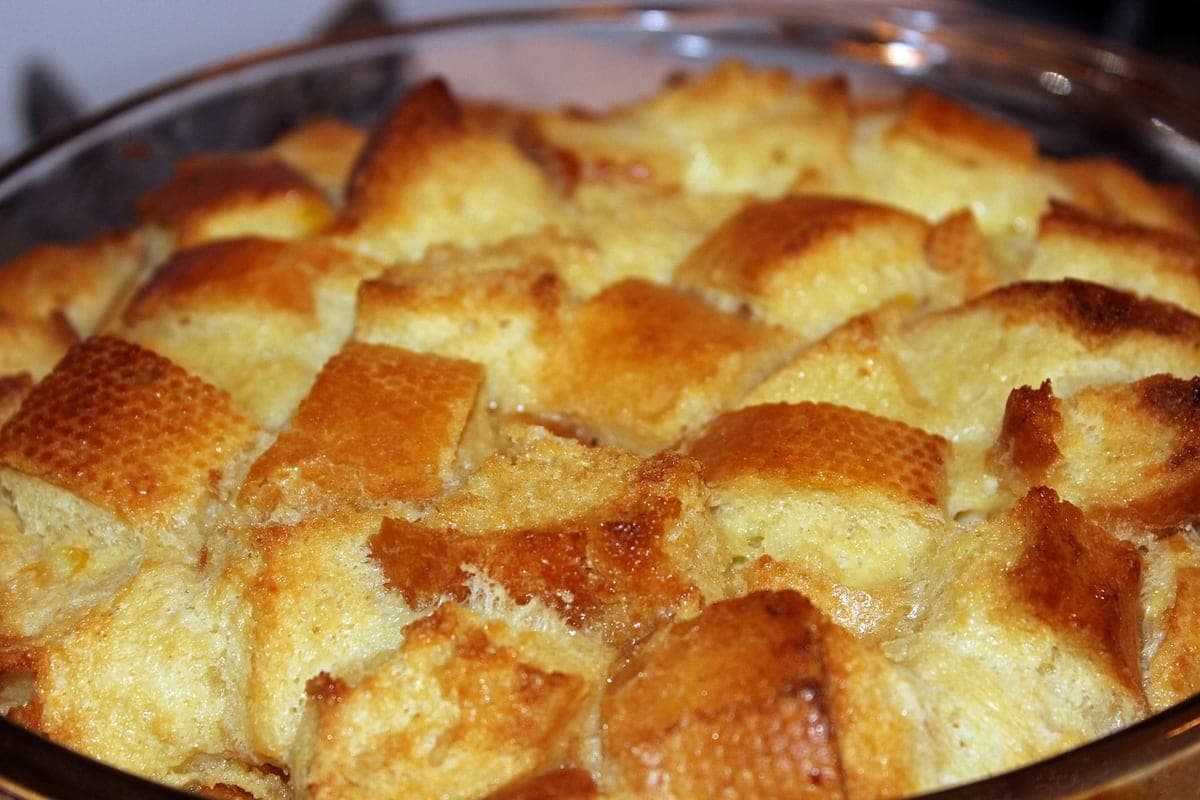 Pudding de pain cannelle