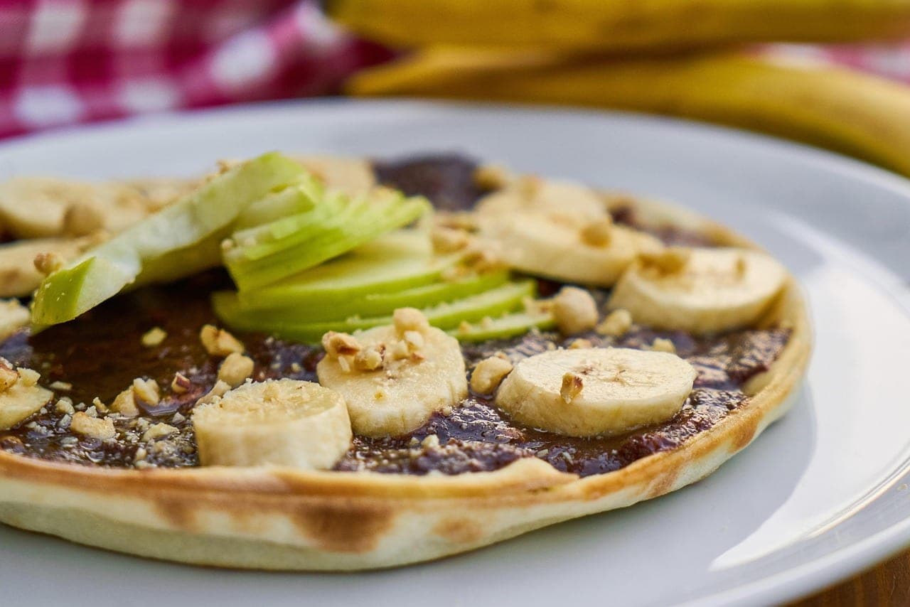 Crêpe banane-chocolat économique