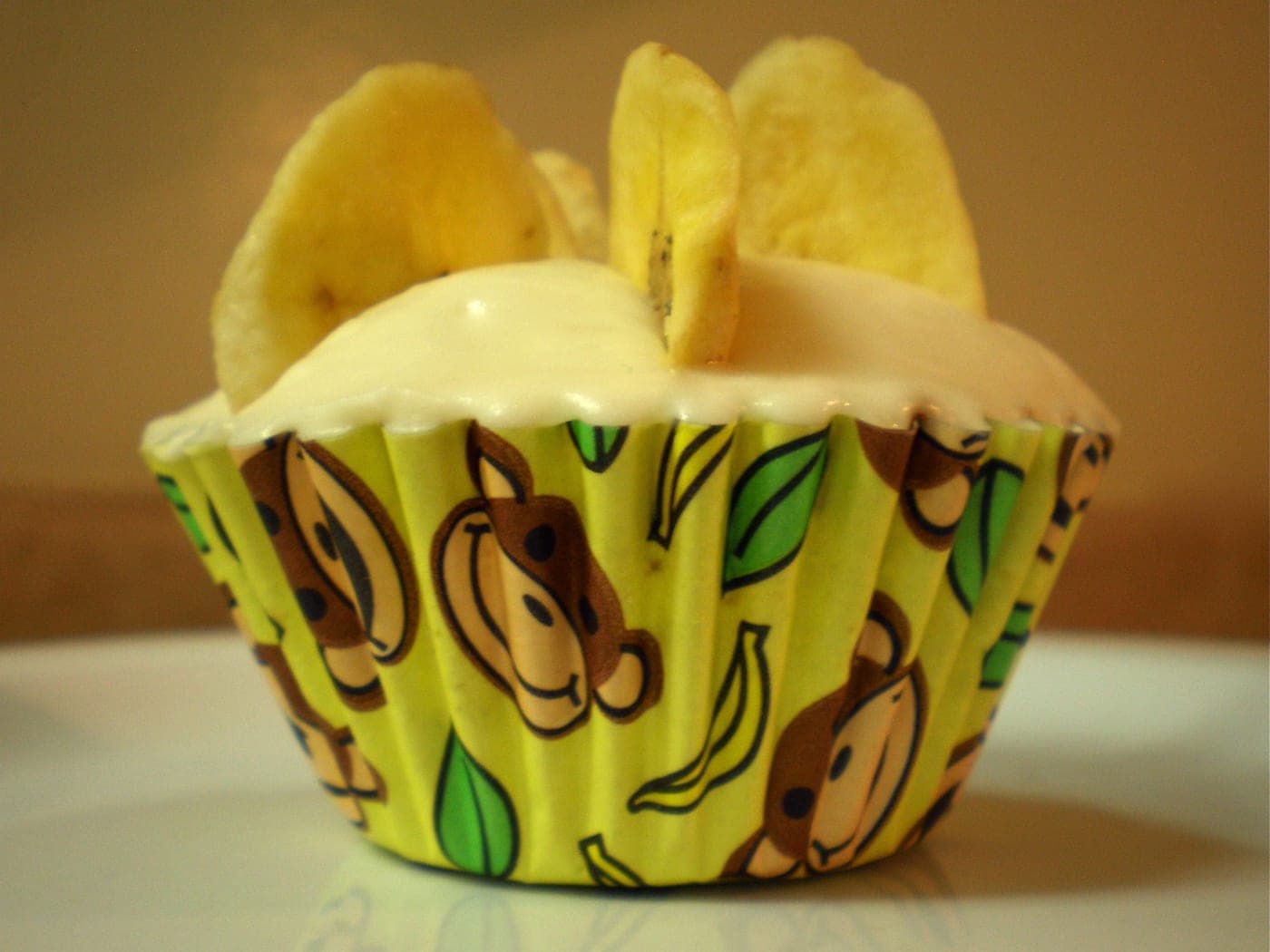 Cupcakes banane et chocolat