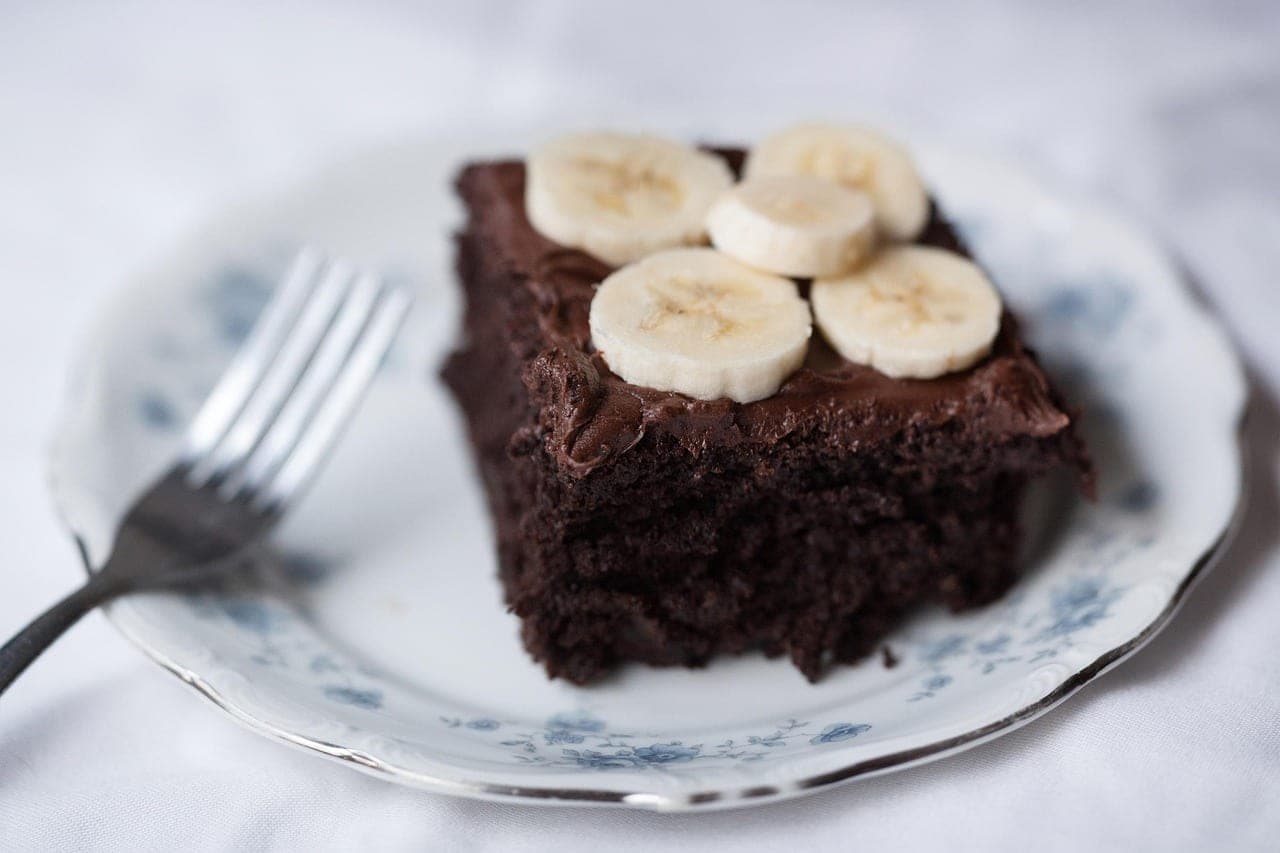 Gâteau chocolat-banane économique