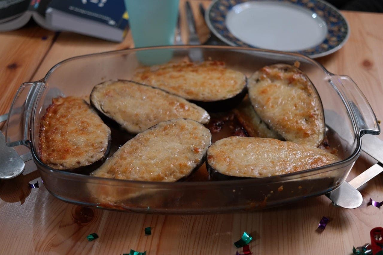 Gratin d’aubergines au fromage