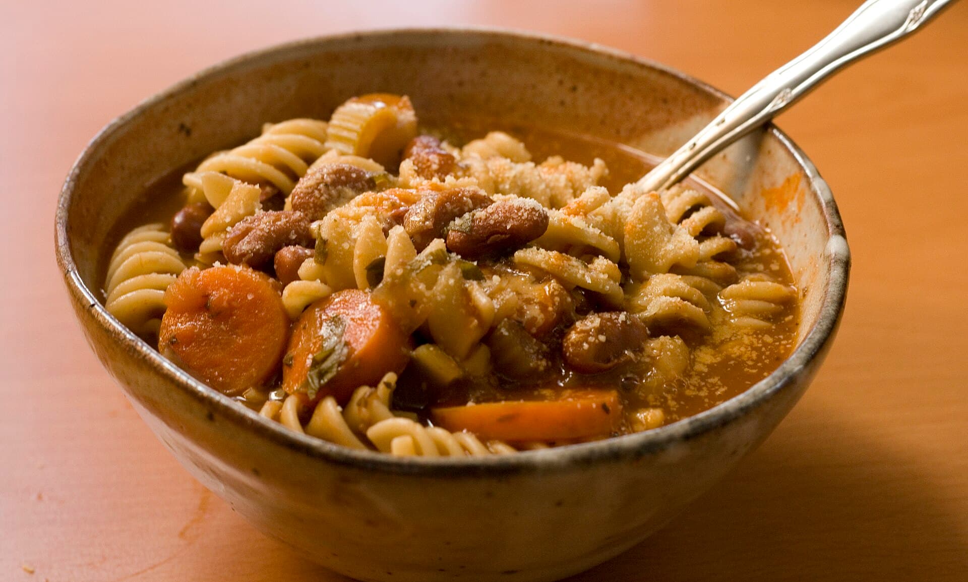 Minestrone aux haricots blancs