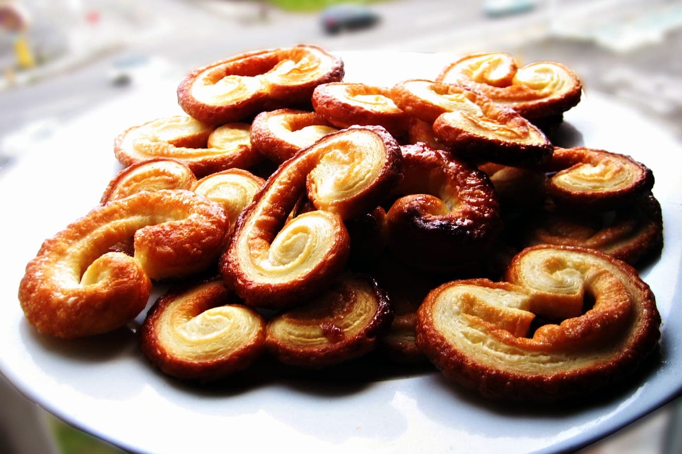 Palmiers au sucre croustillants