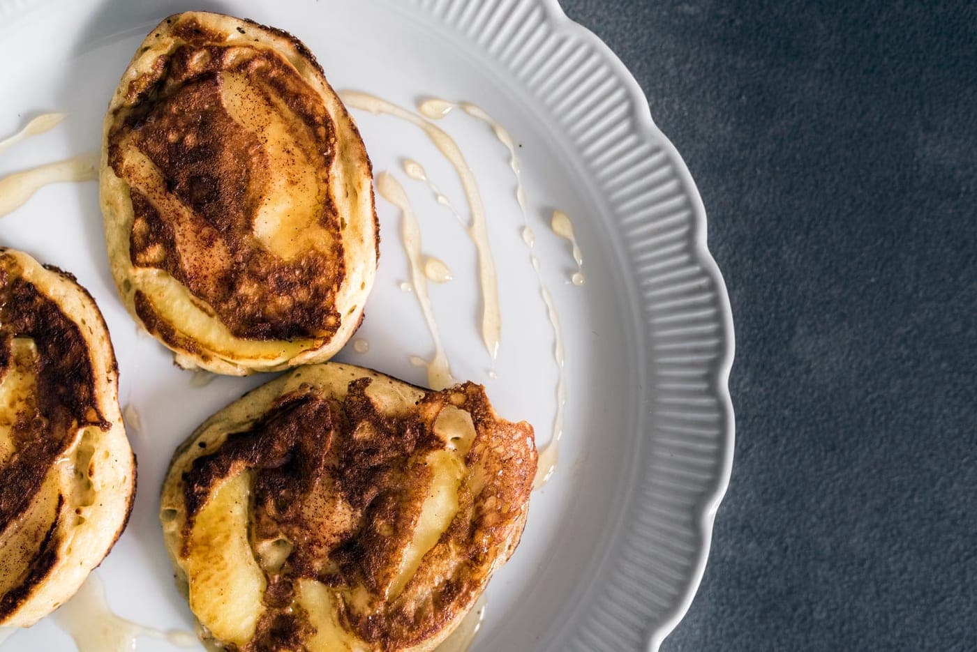 Pancakes pomme cannelle