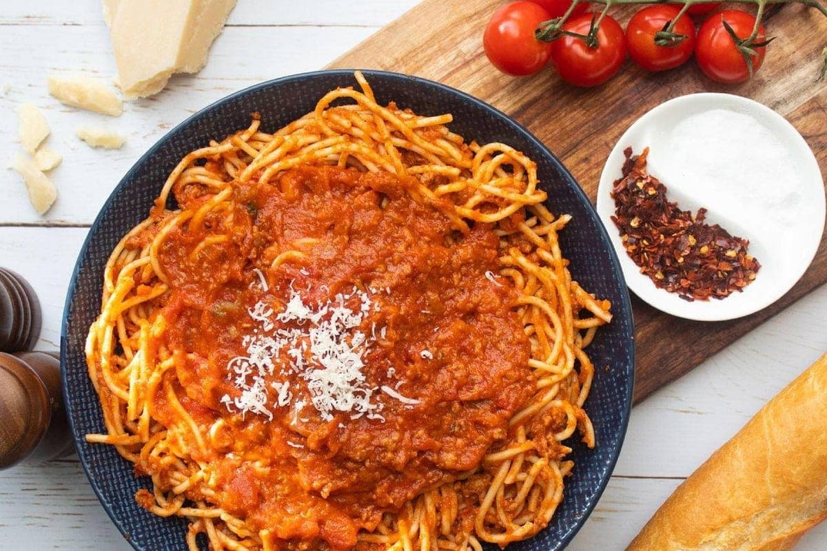 Spaghetti bolognaise économique
