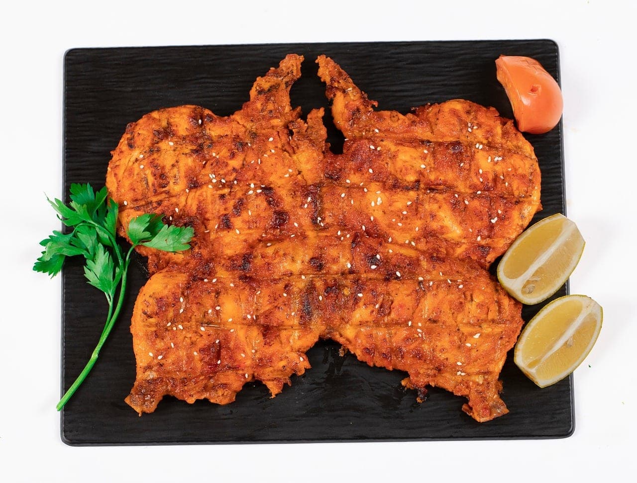 Poulet grillé au citron façon spicy