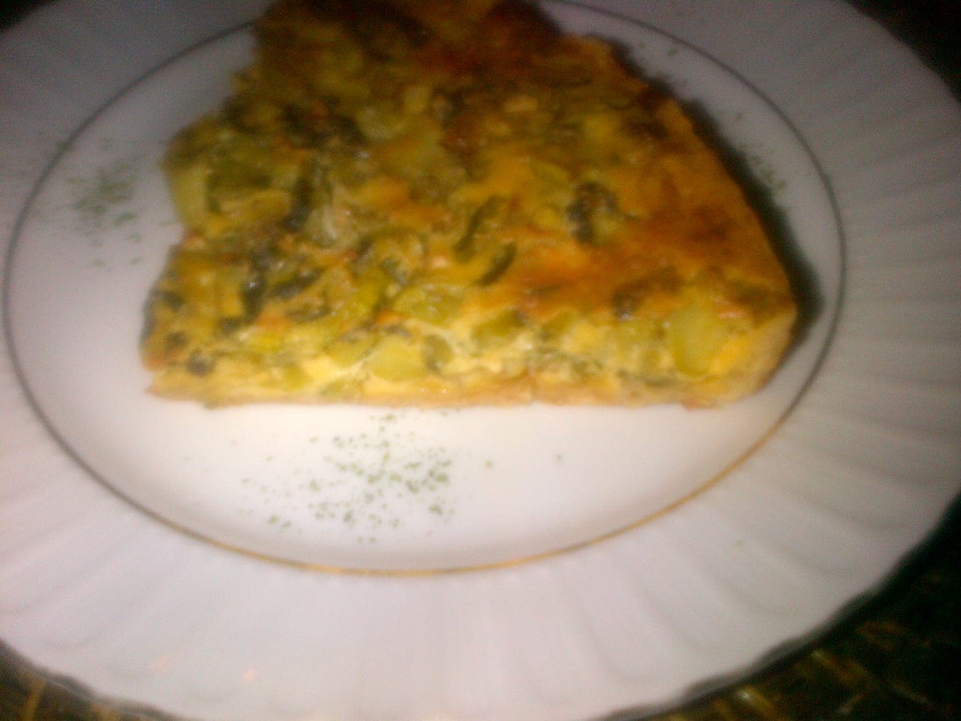 Quiche aux légumes mélangés économique