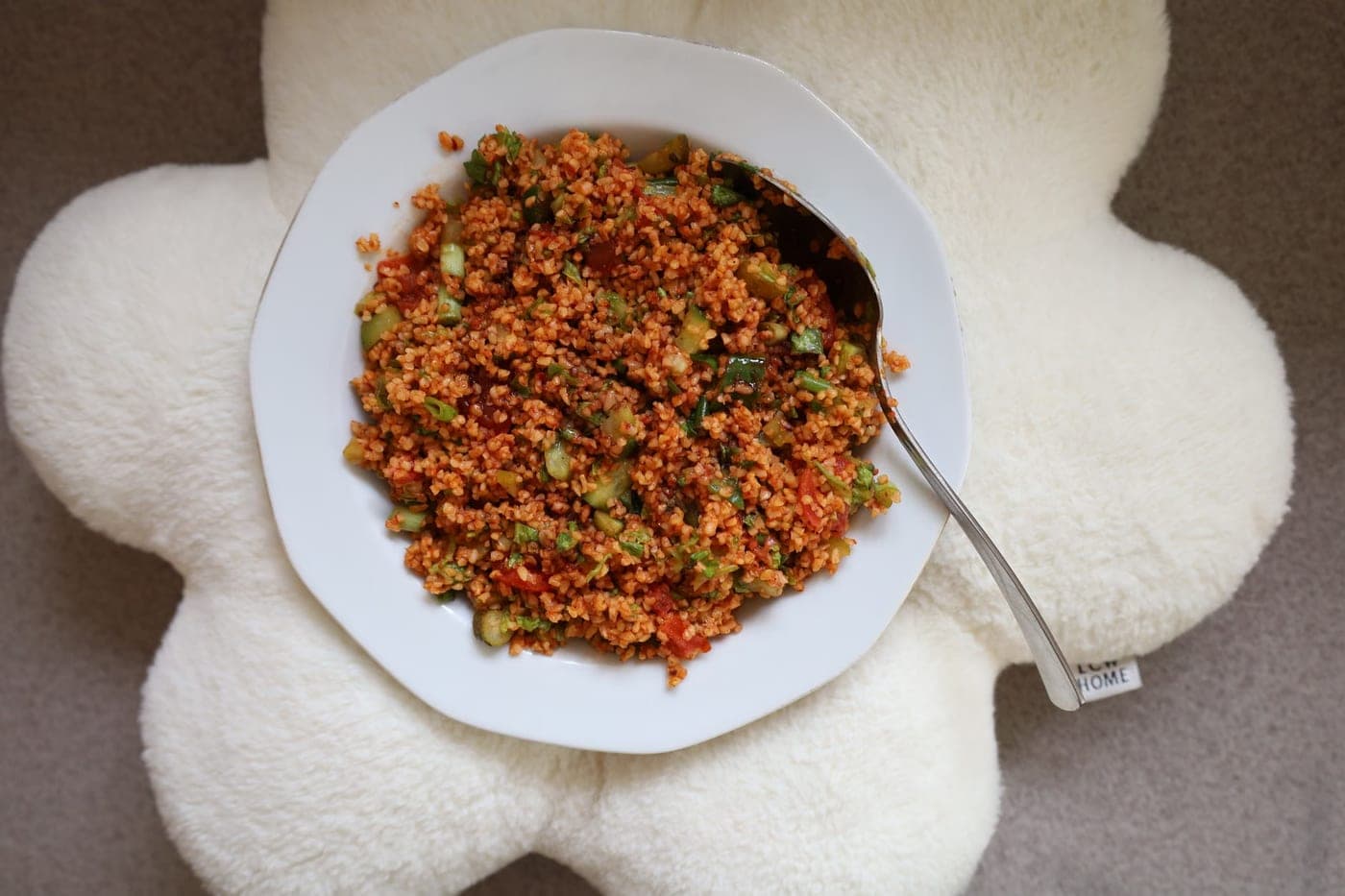 Salade de boulgour aux légumes