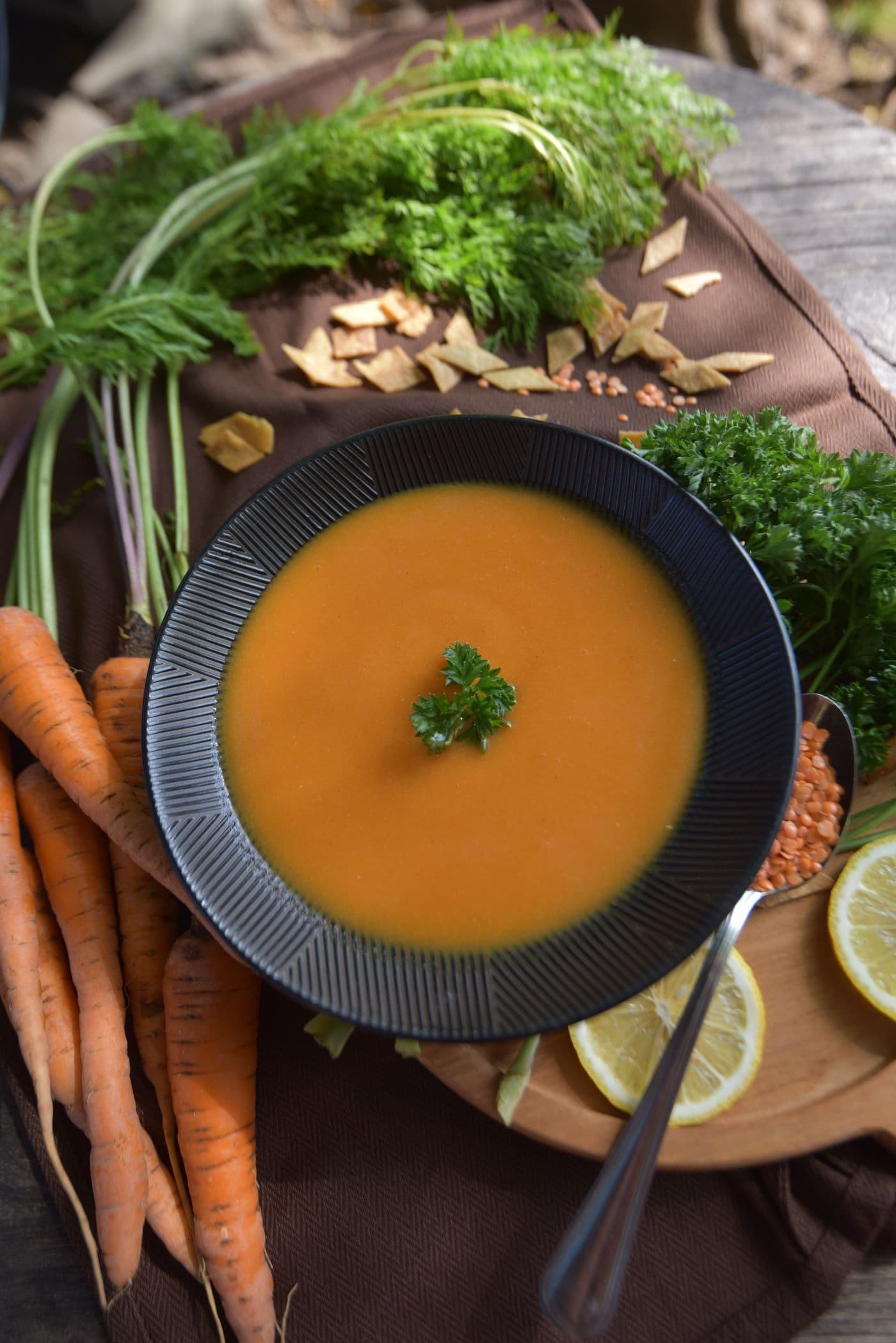 Velouté de carottes économique