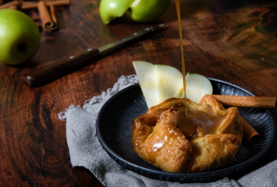 Tarte rustique aux pommes et cannelle