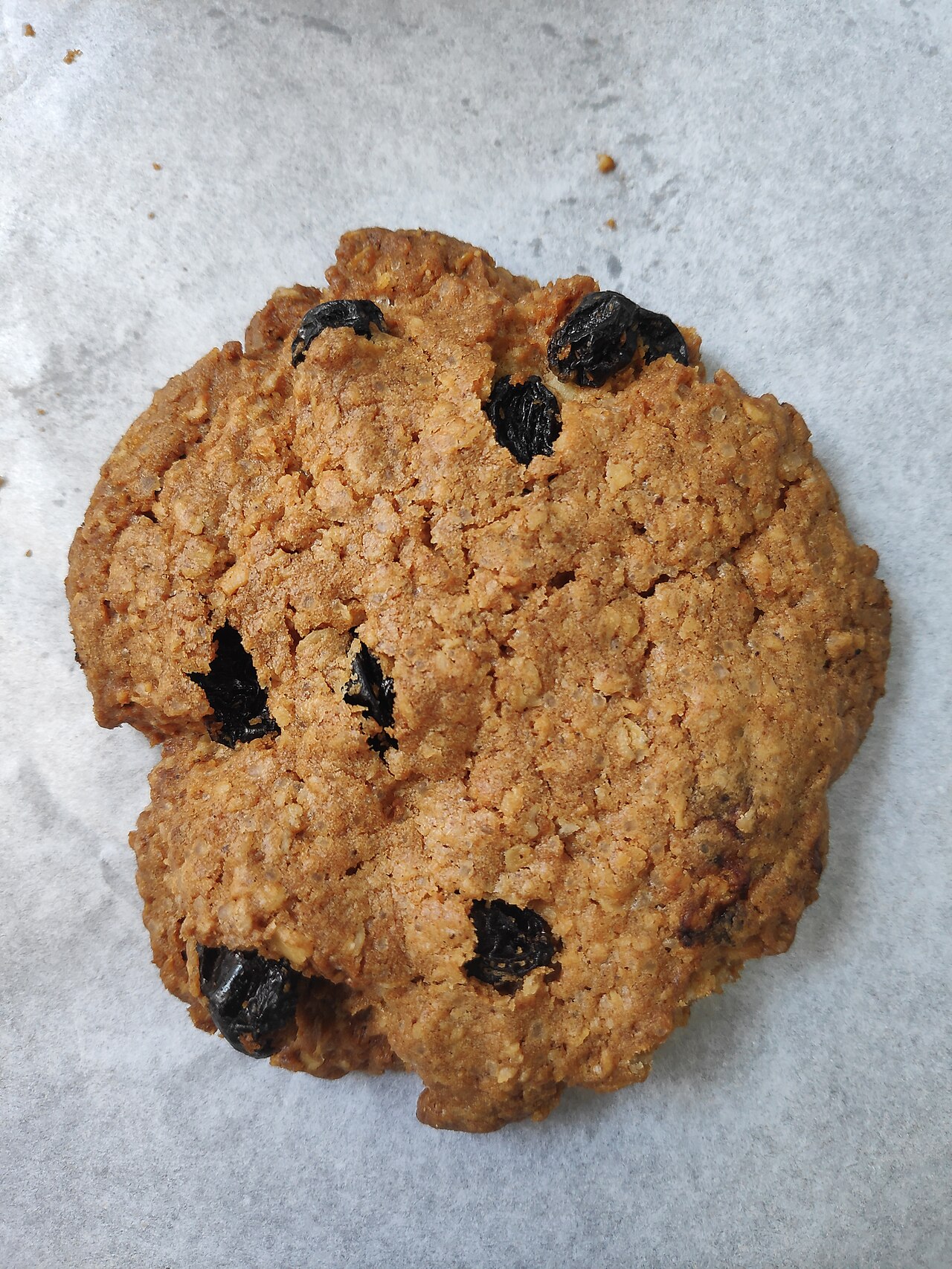 Biscuits avoine raisins