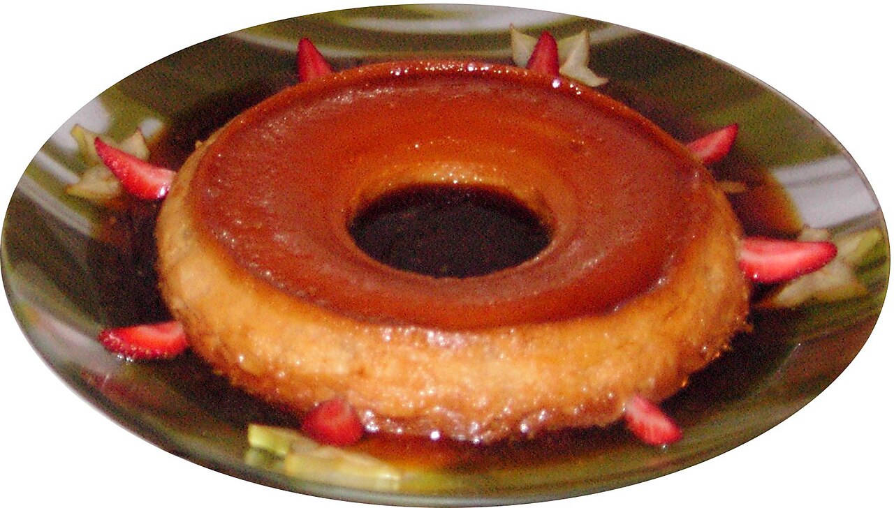 Flan lait œufs sucre