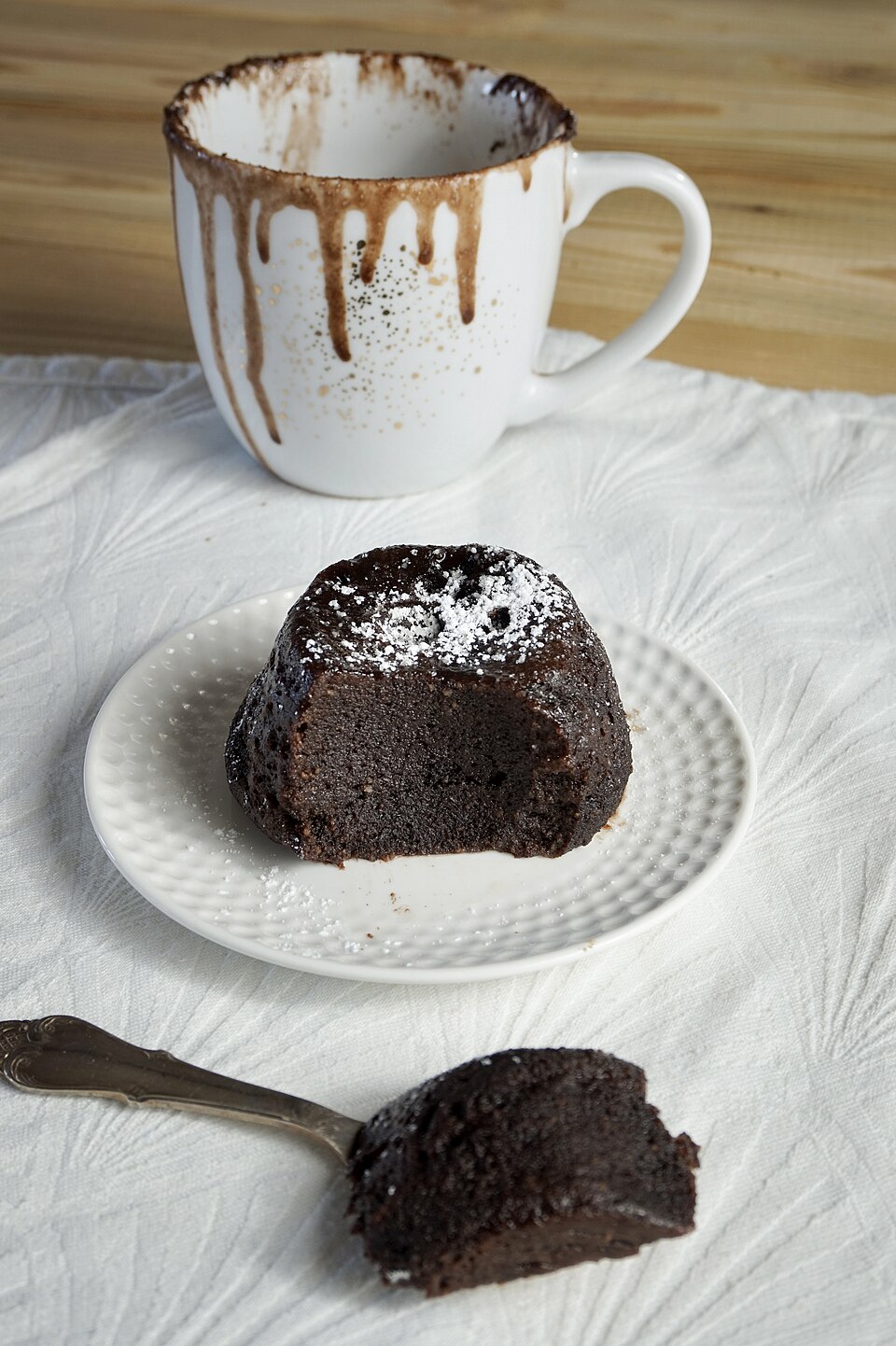 Mug cake cacao économique