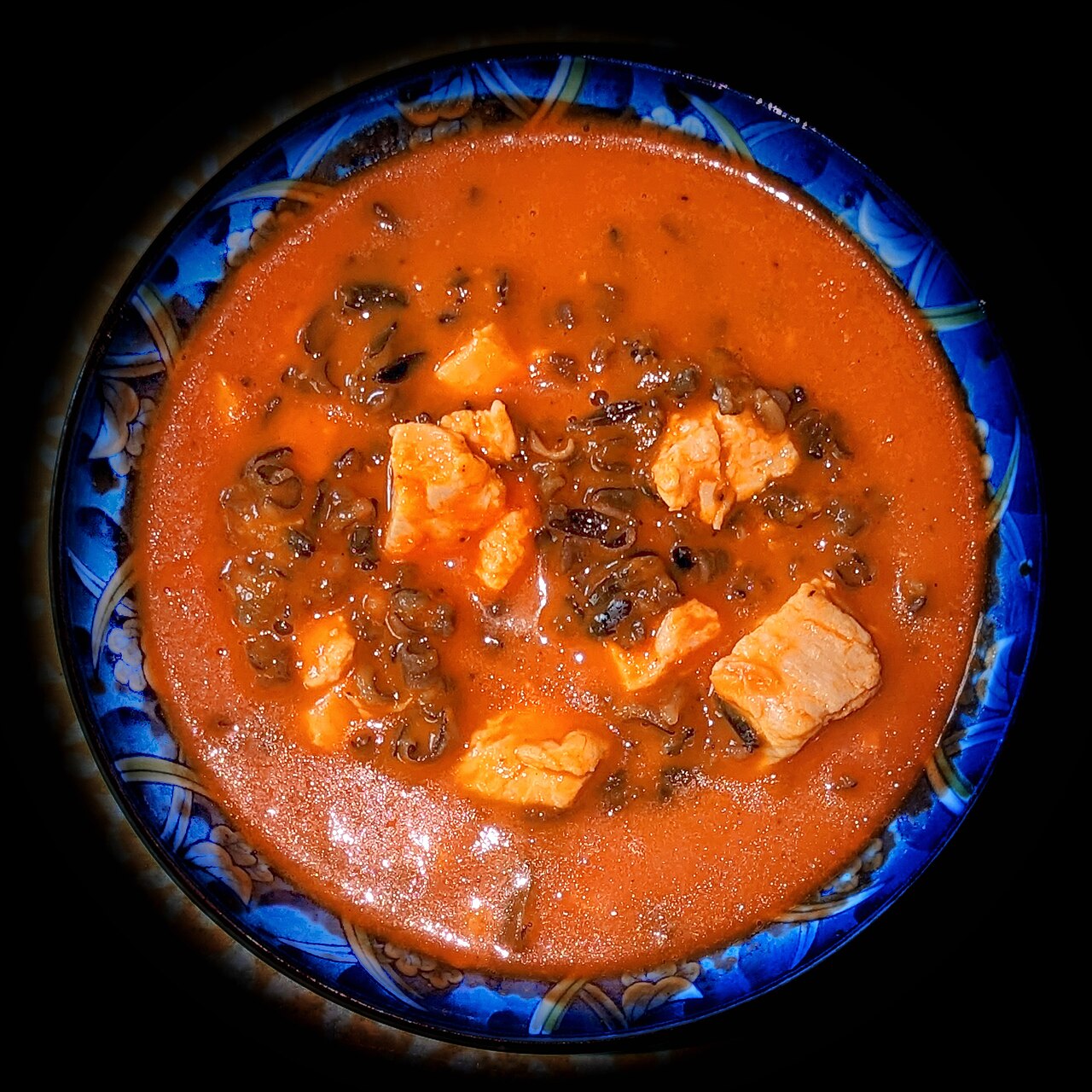 Riz poulet poivron tomate